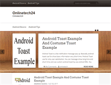 Tablet Screenshot of onlinetech24.com